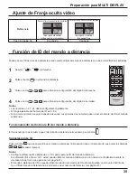 Preview for 35 page of Panasonic TH 37PH10UK - 37" Plasma Panel (Spanish) Manual De Instrucciones