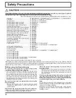 Preview for 6 page of Panasonic TH-37PH10UK Operating Instructions Manual