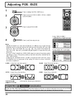 Предварительный просмотр 20 страницы Panasonic TH-37PH10UK Operating Instructions Manual