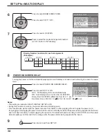 Предварительный просмотр 34 страницы Panasonic TH-37PH10UK Operating Instructions Manual