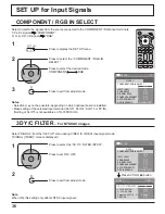 Предварительный просмотр 36 страницы Panasonic TH-37PH10UK Operating Instructions Manual