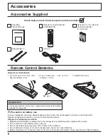 Предварительный просмотр 8 страницы Panasonic TH-37PH9UK Operating Instructions Manual