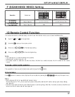 Предварительный просмотр 37 страницы Panasonic TH-37PH9UK Operating Instructions Manual