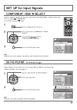 Предварительный просмотр 35 страницы Panasonic TH-37PHD8GK Operating Instructions Manual