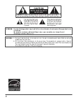 Предварительный просмотр 2 страницы Panasonic TH-37PHD8UK Operating Instructions Manual