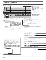 Предварительный просмотр 14 страницы Panasonic TH-37PHD8UK Operating Instructions Manual