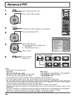 Предварительный просмотр 22 страницы Panasonic TH-37PHD8UK Operating Instructions Manual