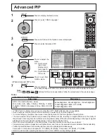 Предварительный просмотр 20 страницы Panasonic TH-37PR10R Operating Instructions Manual