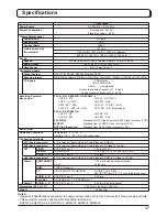 Предварительный просмотр 47 страницы Panasonic TH-37PV500E Operating Instructions Manual