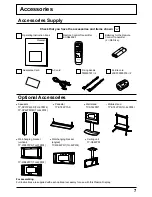 Предварительный просмотр 7 страницы Panasonic TH-37PW4 Operating Instructions Manual