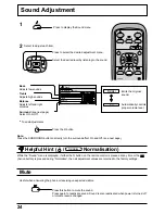 Предварительный просмотр 24 страницы Panasonic TH-37PW4 Operating Instructions Manual