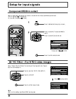 Предварительный просмотр 30 страницы Panasonic TH-37PW4 Operating Instructions Manual