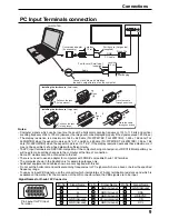 Предварительный просмотр 9 страницы Panasonic TH-37PW7BX Operating Instructions Manual