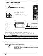 Предварительный просмотр 22 страницы Panasonic TH-37PW7BX Operating Instructions Manual