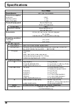 Предварительный просмотр 38 страницы Panasonic TH-37PWD4AZ Operating Instructions Manual