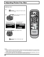 Предварительный просмотр 20 страницы Panasonic TH-37PWD5 Operating Instructions Manual