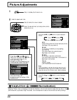 Предварительный просмотр 24 страницы Panasonic TH-37PWD5 Operating Instructions Manual