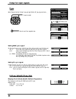 Предварительный просмотр 34 страницы Panasonic TH-37PWD5 Operating Instructions Manual