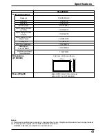 Предварительный просмотр 43 страницы Panasonic TH-37PWD5 Operating Instructions Manual