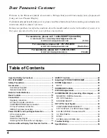 Preview for 4 page of Panasonic TH-37PWD5UZ Operating Instructions Manual