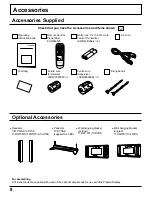 Preview for 8 page of Panasonic TH-37PWD5UZ Operating Instructions Manual