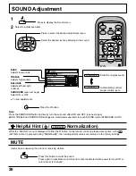 Preview for 26 page of Panasonic TH-37PWD5UZ Operating Instructions Manual