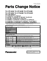 Preview for 188 page of Panasonic TH-37PWD6UY Service Manual