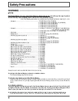 Preview for 4 page of Panasonic TH-37PWD7B Operating Instructions Manual