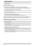 Preview for 6 page of Panasonic TH-37PWD7B Operating Instructions Manual