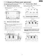 Предварительный просмотр 11 страницы Panasonic TH-37PWD8BK Service Manual