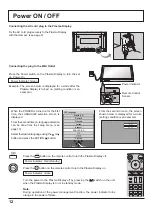 Предварительный просмотр 12 страницы Panasonic TH-37PWD8GK Operating Instructions Manual