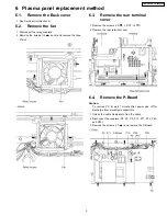 Предварительный просмотр 9 страницы Panasonic TH-37PX60U Service Manual