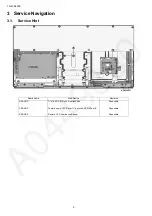 Предварительный просмотр 6 страницы Panasonic TH-40C400S Service Manual