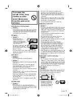 Preview for 5 page of Panasonic TH-40GX700Z Operating Instructions Manual