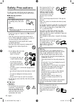 Preview for 4 page of Panasonic TH-40HX700Z Operating Instructions Manual