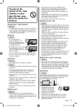 Preview for 5 page of Panasonic TH-40HX700Z Operating Instructions Manual