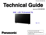 Panasonic TH-40JX700 Technical Manual preview