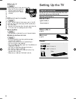 Предварительный просмотр 4 страницы Panasonic TH-42A410H Operating Instructions Manual