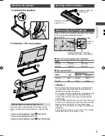 Предварительный просмотр 5 страницы Panasonic TH-42A410H Operating Instructions Manual