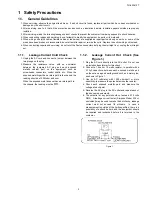 Предварительный просмотр 3 страницы Panasonic TH-42a410t Service Manual