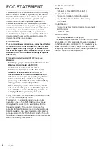 Preview for 6 page of Panasonic TH-42AF1U Operating Instructions Manual