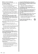 Preview for 10 page of Panasonic TH-42AF1U Operating Instructions Manual