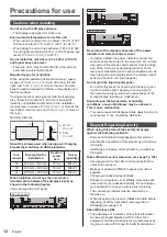 Preview for 12 page of Panasonic TH-42AF1U Operating Instructions Manual