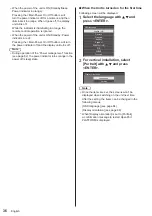 Preview for 36 page of Panasonic TH-42AF1U Operating Instructions Manual