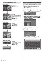 Preview for 74 page of Panasonic TH-42AF1U Operating Instructions Manual