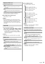 Preview for 95 page of Panasonic TH-42AF1U Operating Instructions Manual