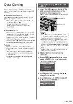 Preview for 109 page of Panasonic TH-42AF1U Operating Instructions Manual