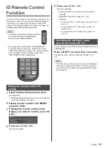 Preview for 111 page of Panasonic TH-42AF1U Operating Instructions Manual