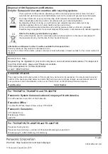 Preview for 123 page of Panasonic TH-42AF1U Operating Instructions Manual