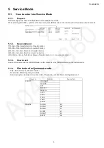 Предварительный просмотр 9 страницы Panasonic TH-42AS670S Service Manual